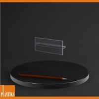Klemmpreishalter für Glasplatten 100x40